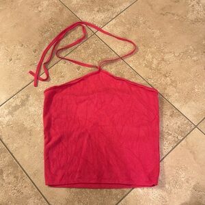 Lucy Paris Halter Crop Top